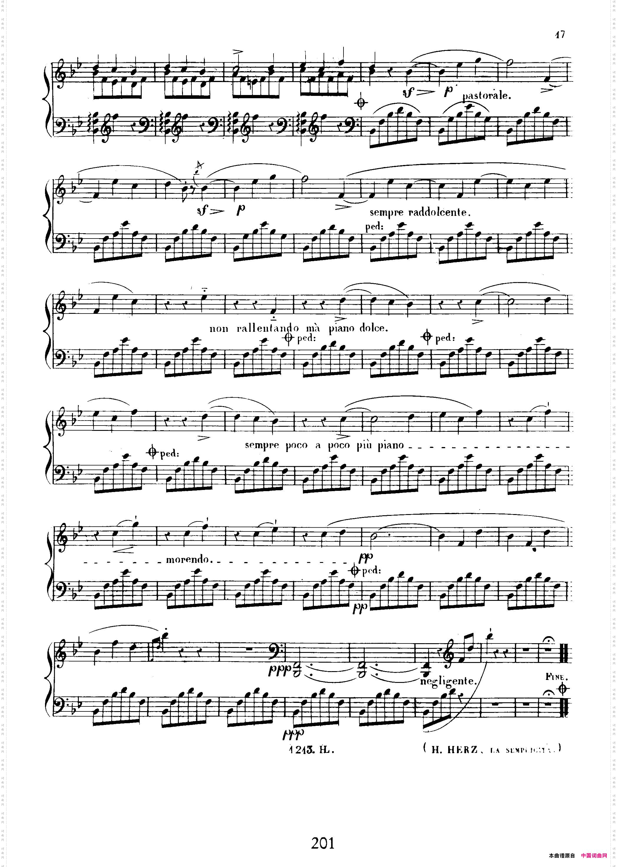 3 Nocturnes Caractéristiques Op·453首个性夜曲·3
