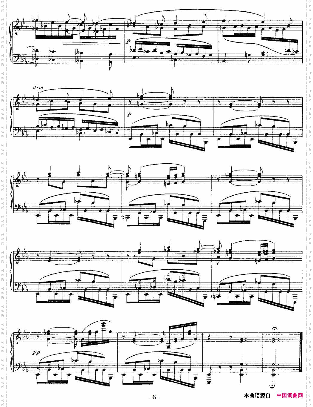 福雷13首船歌：BarcarolleNo·12inE-flatOp·106bis