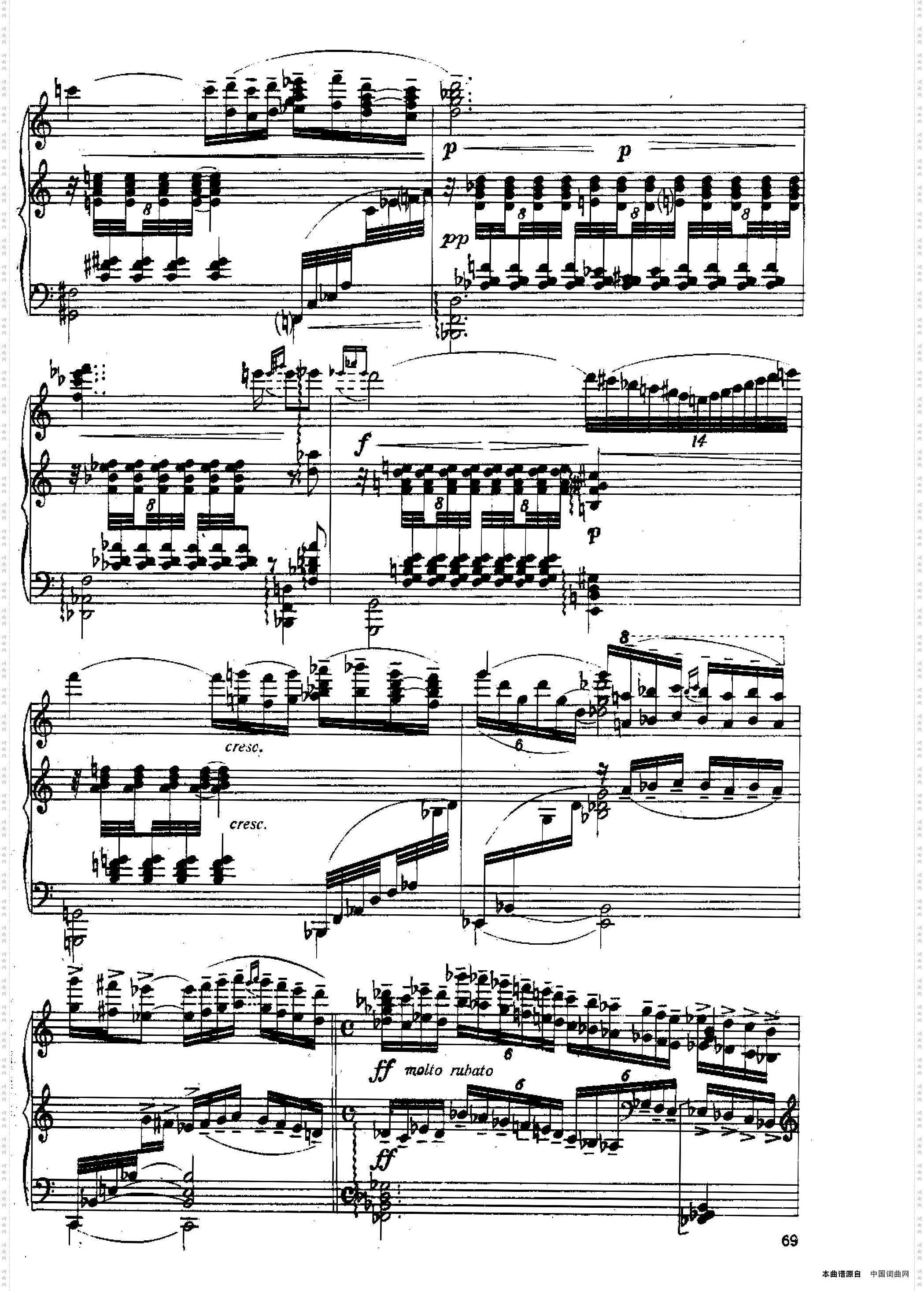 SixPréludesExotiquesOp·176首特色前奏曲·5_Six Préludes Exotiques Op·176首特色前奏曲·5