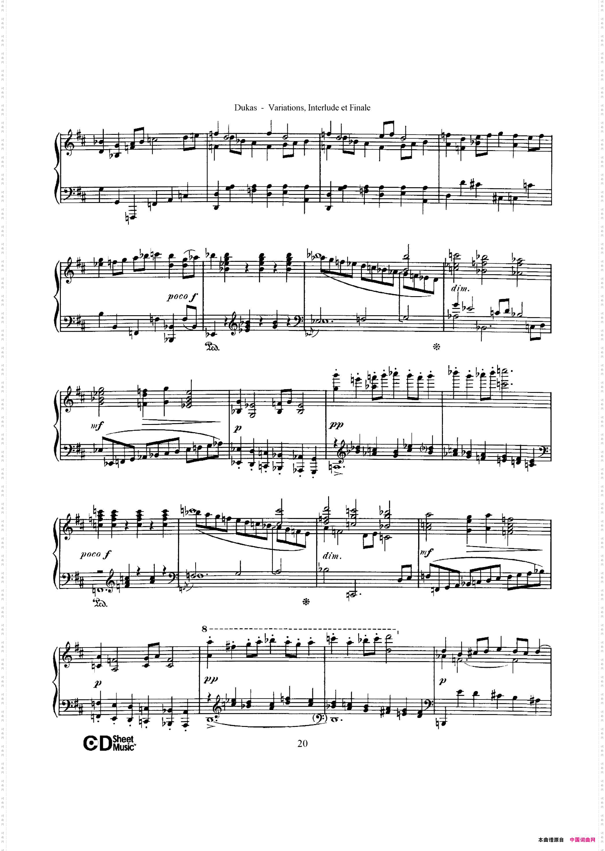 Variations, Interlude & Finale on theme de Rameau_ 拉摩主题变奏曲、间奏曲和终曲·第二部分 