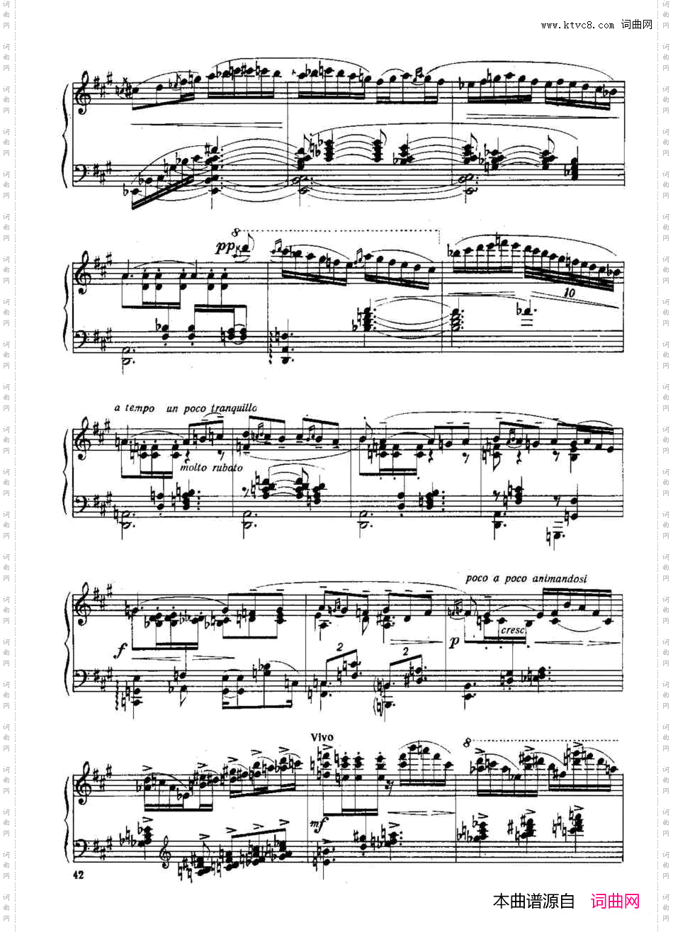 SixPréludesExotiquesOp·176首特色前奏曲·3_Six Préludes Exotiques Op·176首特色前奏曲·3
