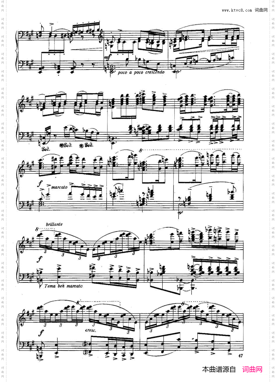 SixPréludesExotiquesOp·176首特色前奏曲·3_Six Préludes Exotiques Op·176首特色前奏曲·3