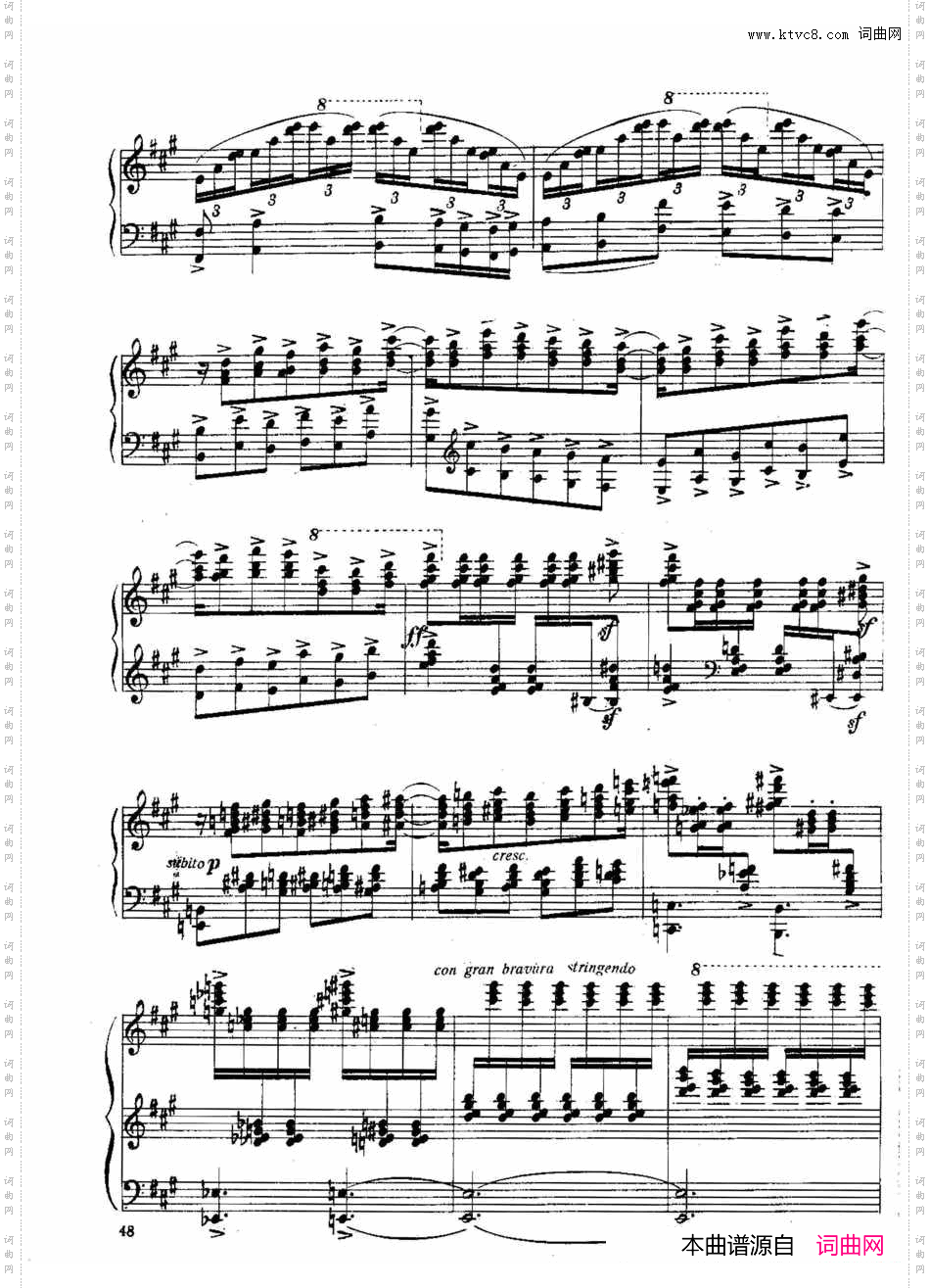 SixPréludesExotiquesOp·176首特色前奏曲·3_Six Préludes Exotiques Op·176首特色前奏曲·3