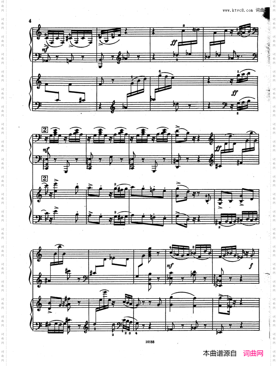 假面舞会随想曲·双钢琴