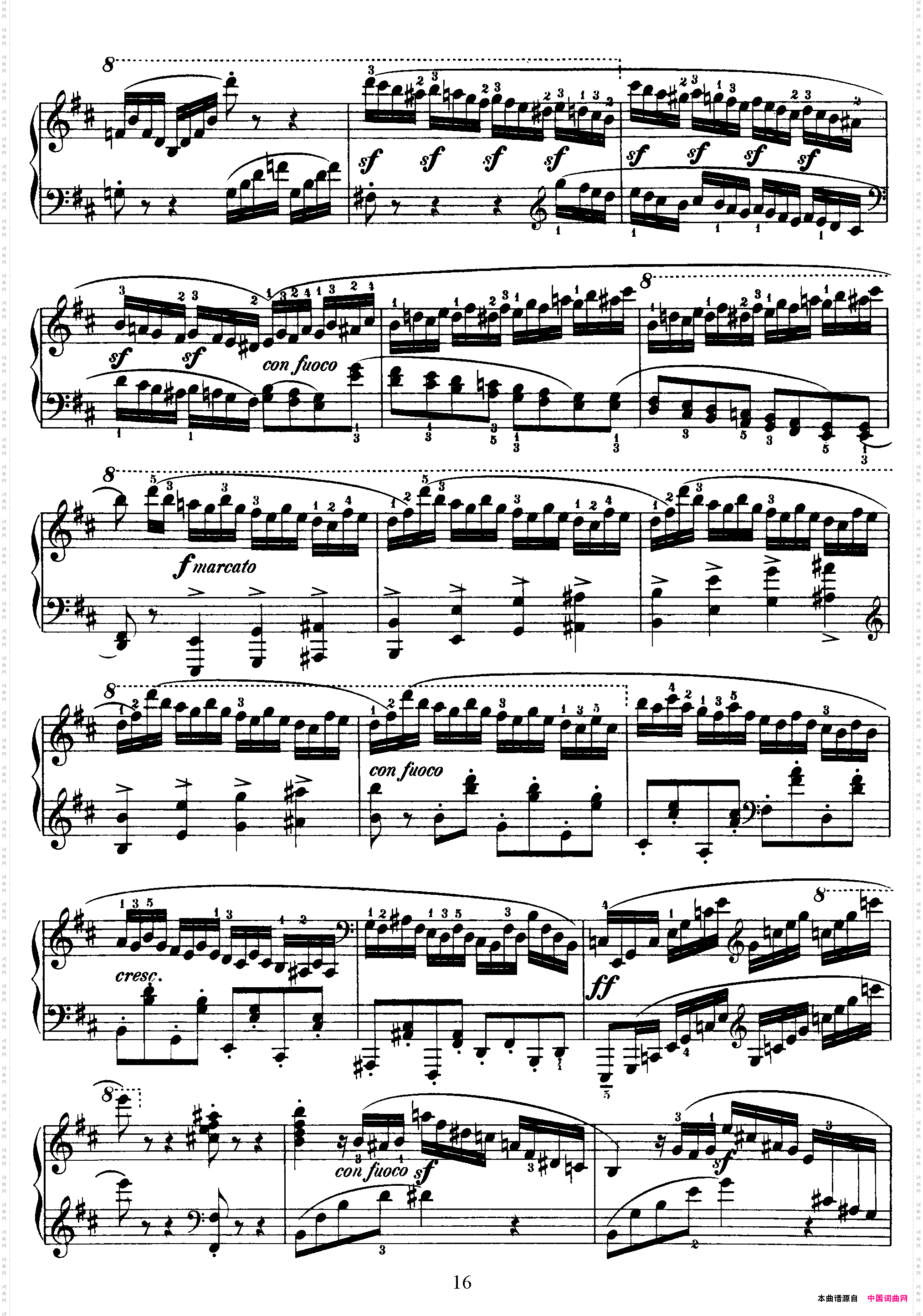 CapriccioBrillanteinBMajorOp·22B大调华丽随想曲·钢琴独奏_Capriccio Brillante in B Major Op·22B大调华丽随想曲·钢琴独奏