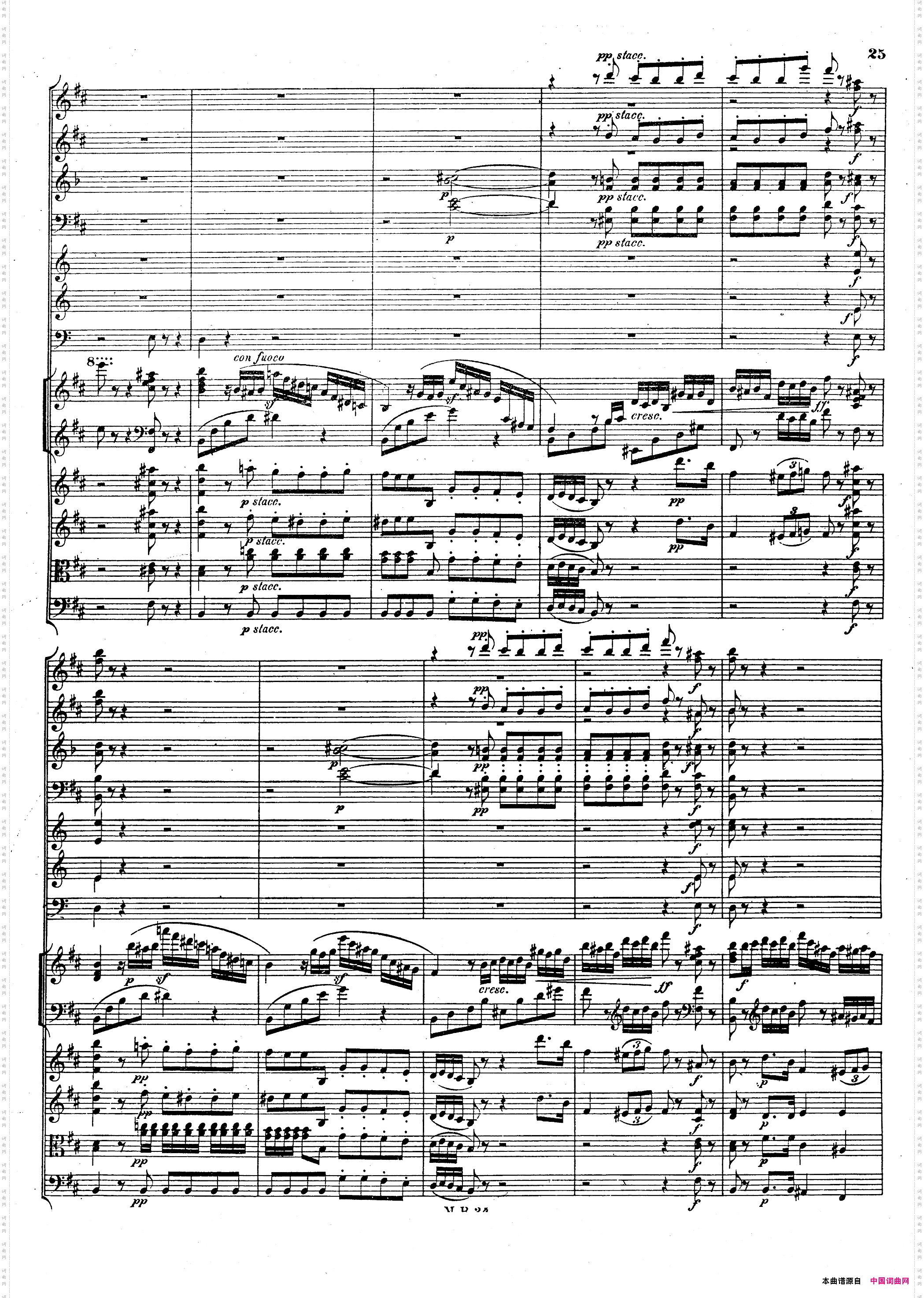 CapriccioBrillanteinBMajorOp·22B大调华丽随想曲·钢琴+乐队总谱_Capriccio Brillante in B Major Op·22B大调华丽随想曲·钢琴+乐队总谱