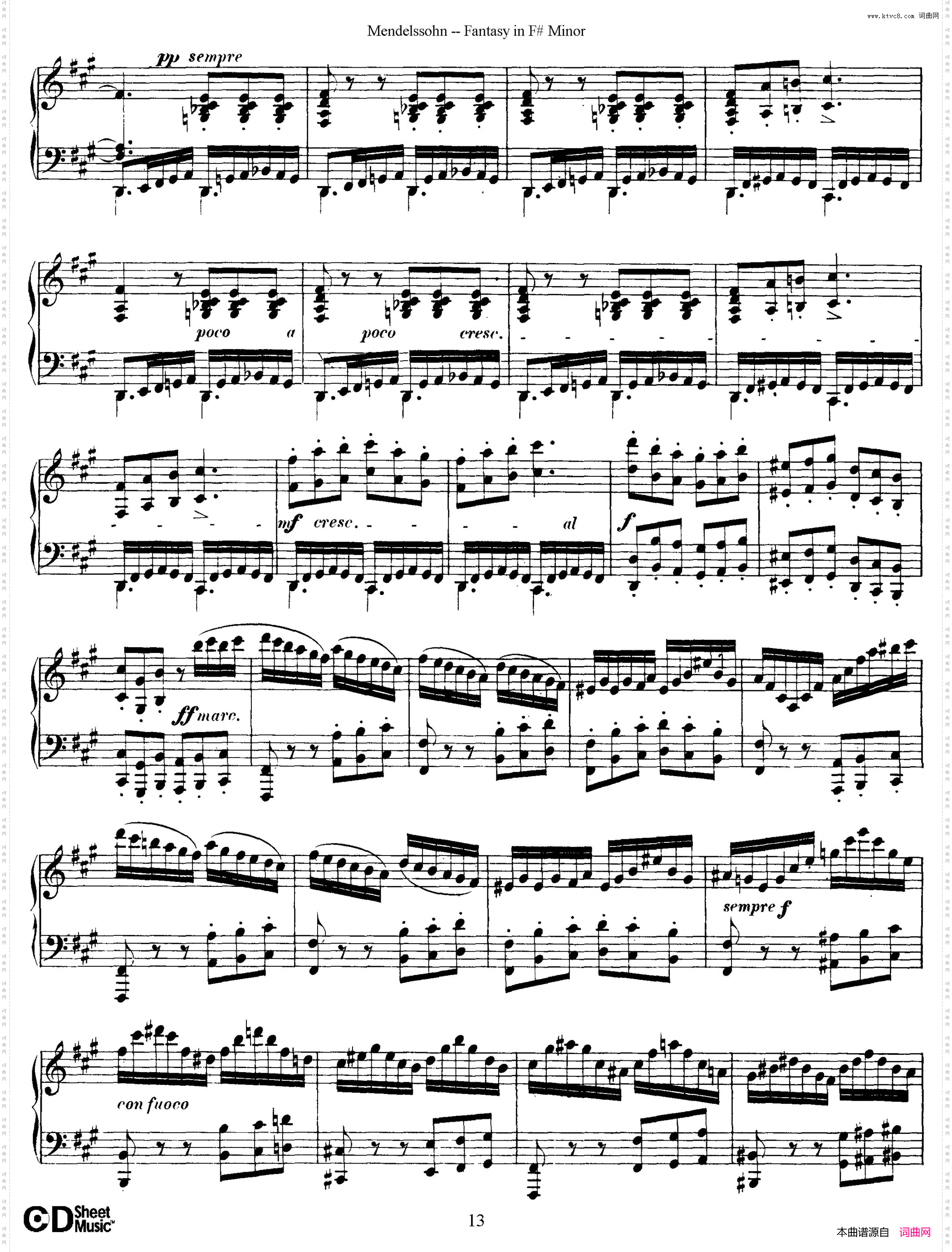 Fantasyinf-SharpMinorOp·28升f小调幻想曲_Fantasy in f-Sharp Minor Op·28升f小调幻想曲