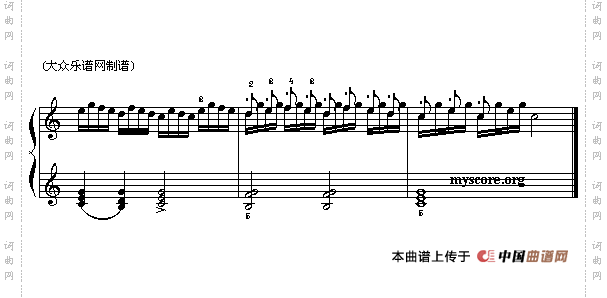 车尔尼599第18首曲谱及练习指导