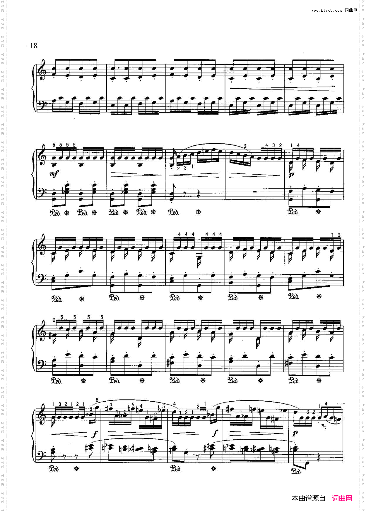 磨坊_不可不弹的世界钢琴名曲100首