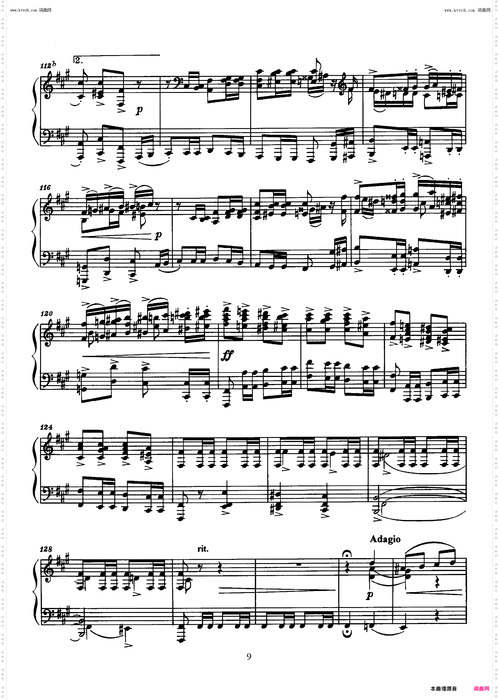 Arabesques Op·4阿拉伯风格曲2