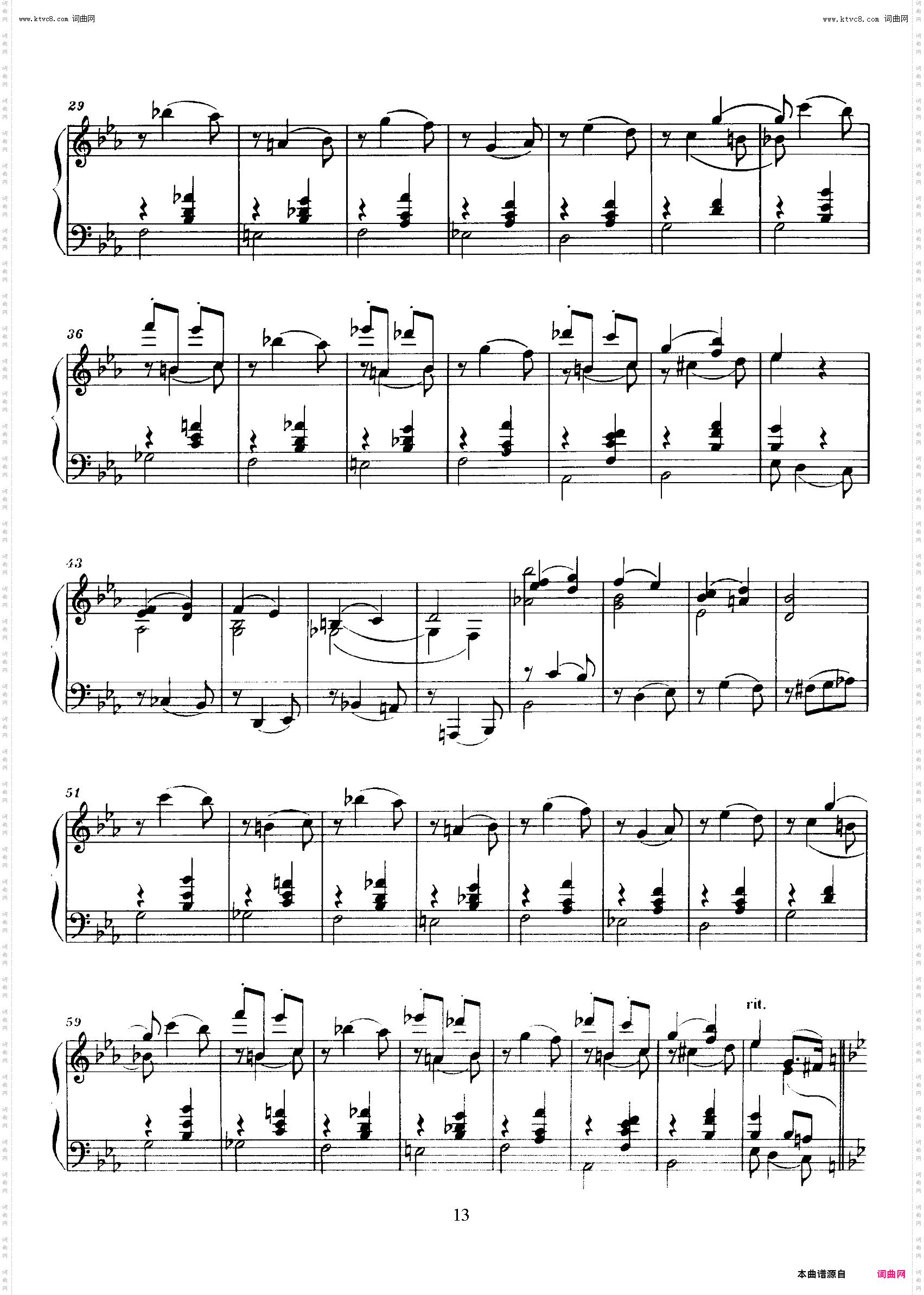 Arabesques Op·4阿拉伯风格曲3