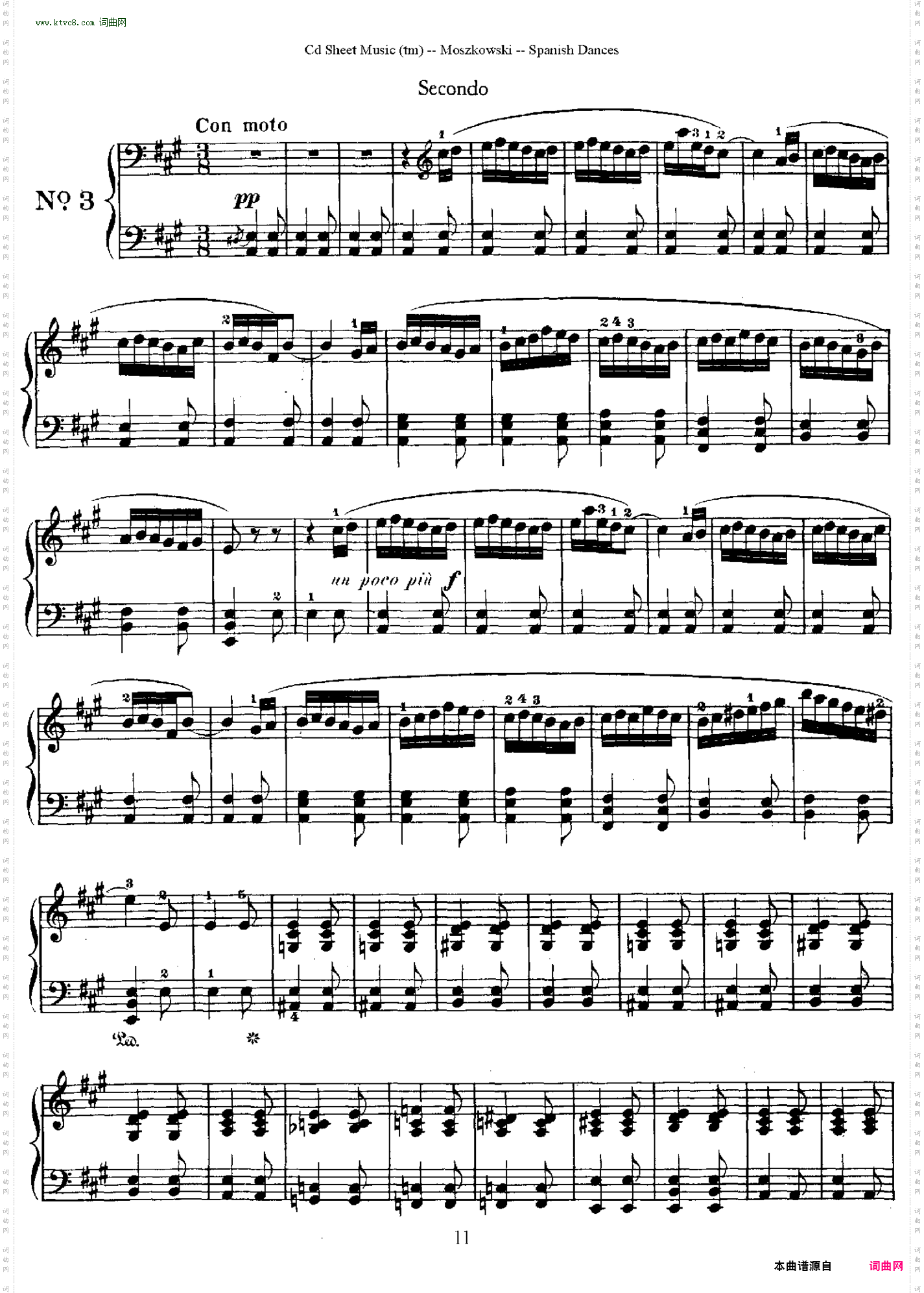 SpanishDancesOp·12西班牙舞曲·四手联弹版