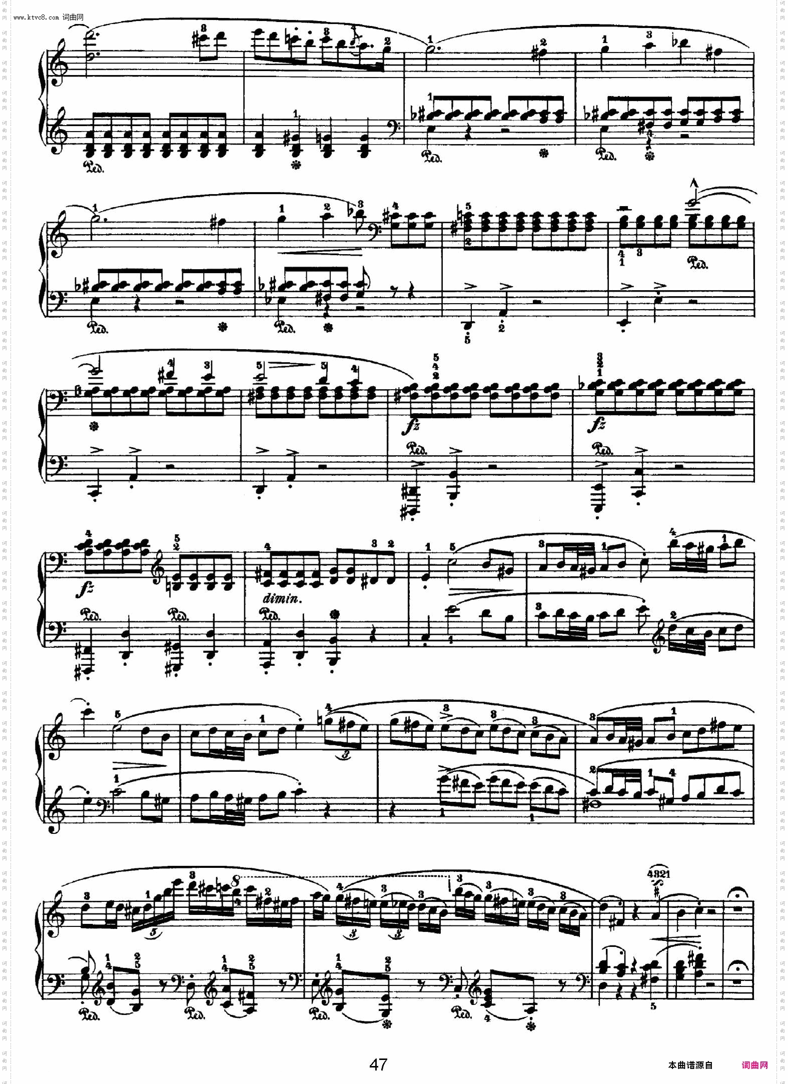 Nocturne No·14 in C MajorC大调第十四号夜曲