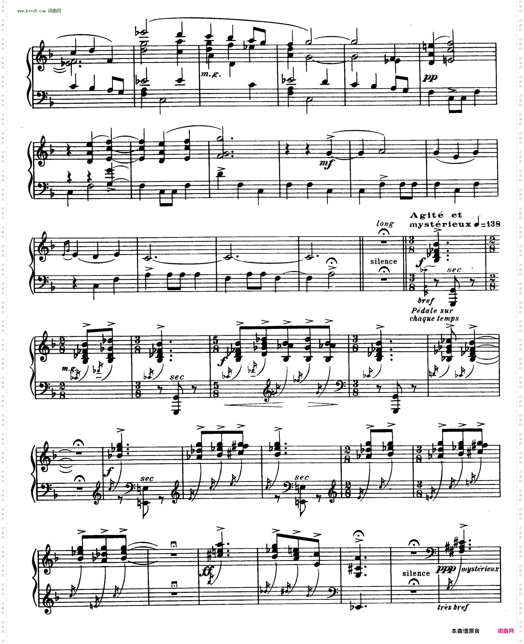 Eight Nocturnes 8首夜曲·Ⅷ