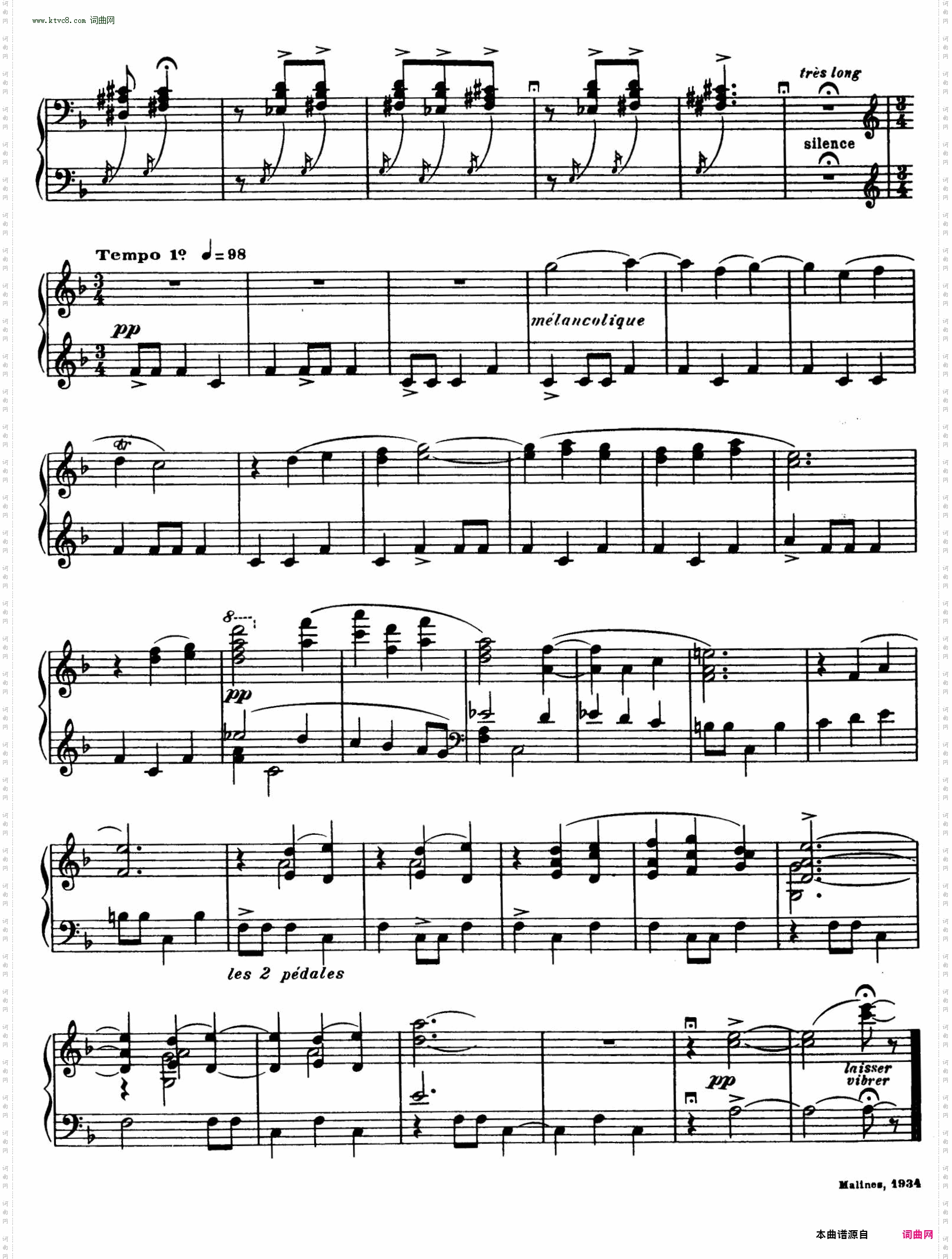 Eight Nocturnes 8首夜曲·Ⅷ