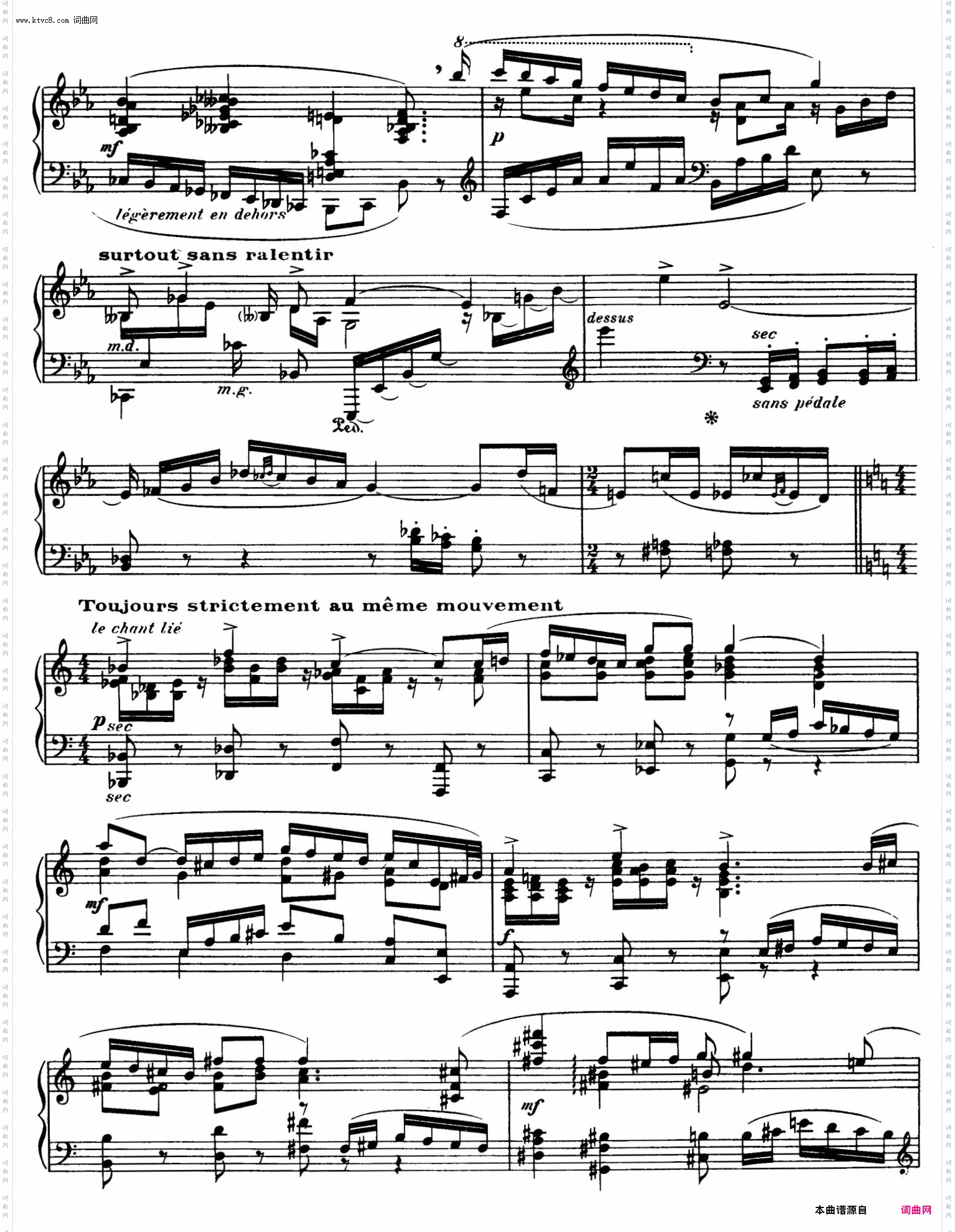 Eight Nocturnes_8首夜曲·Ⅶ