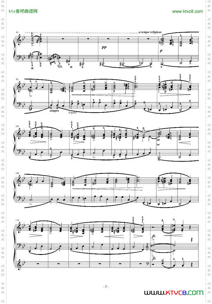 肖邦-G小调夜曲No.6,Op.15-3