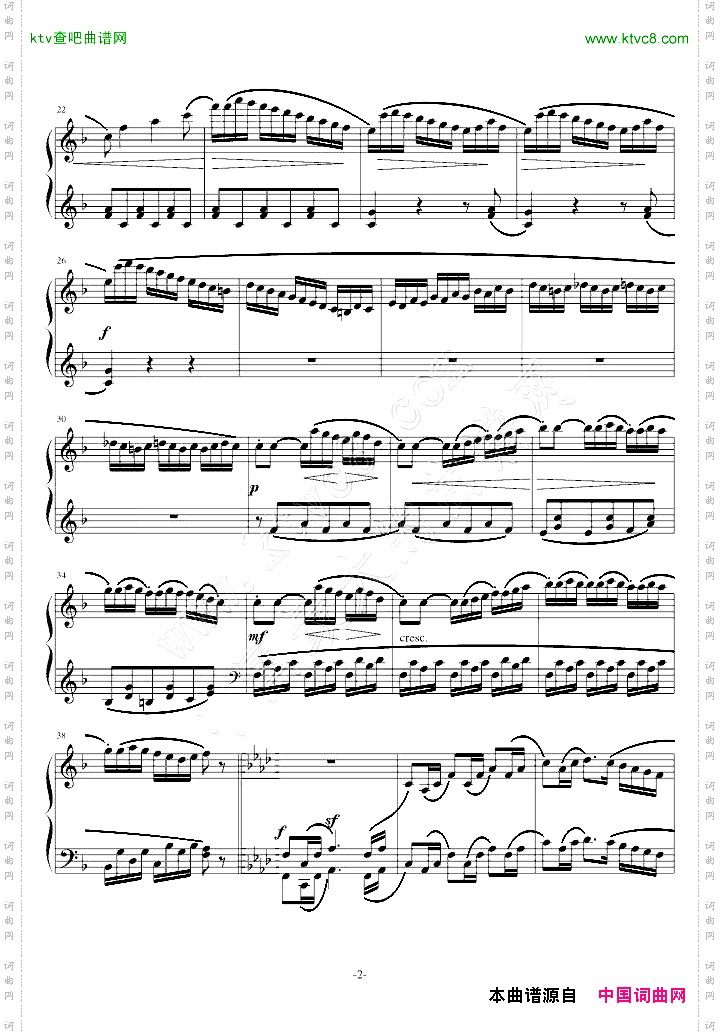 小奏鸣曲Op.20.No.3第三乐章