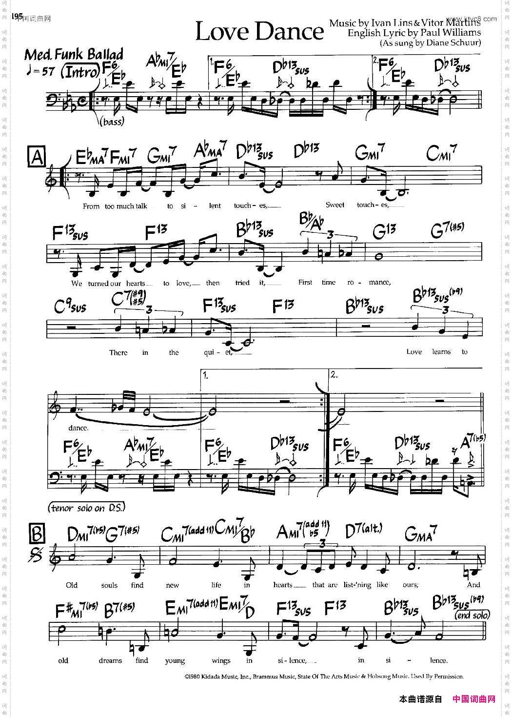 LoveDance爵士钢琴曲