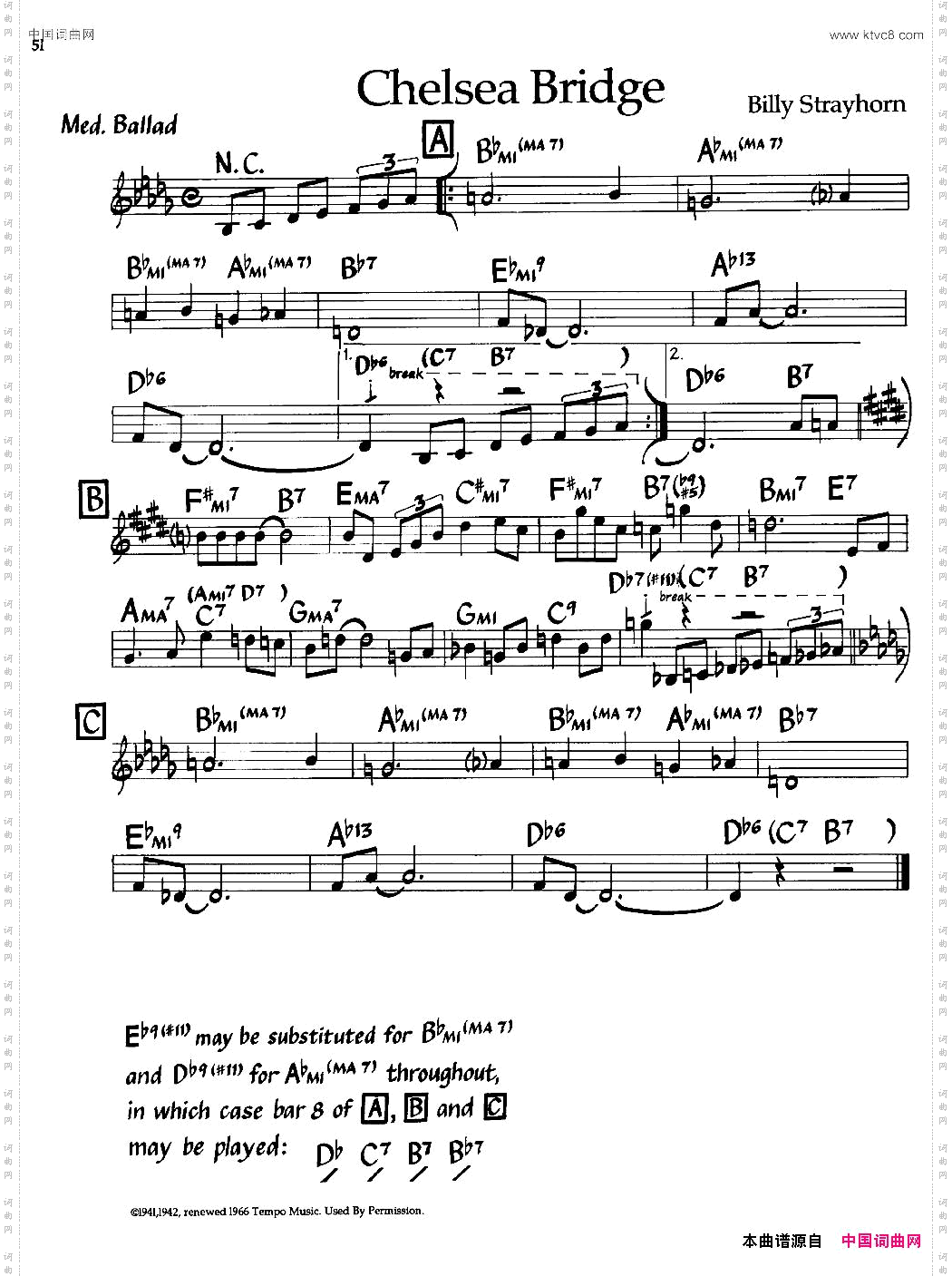ChelseaBridge爵士钢琴曲