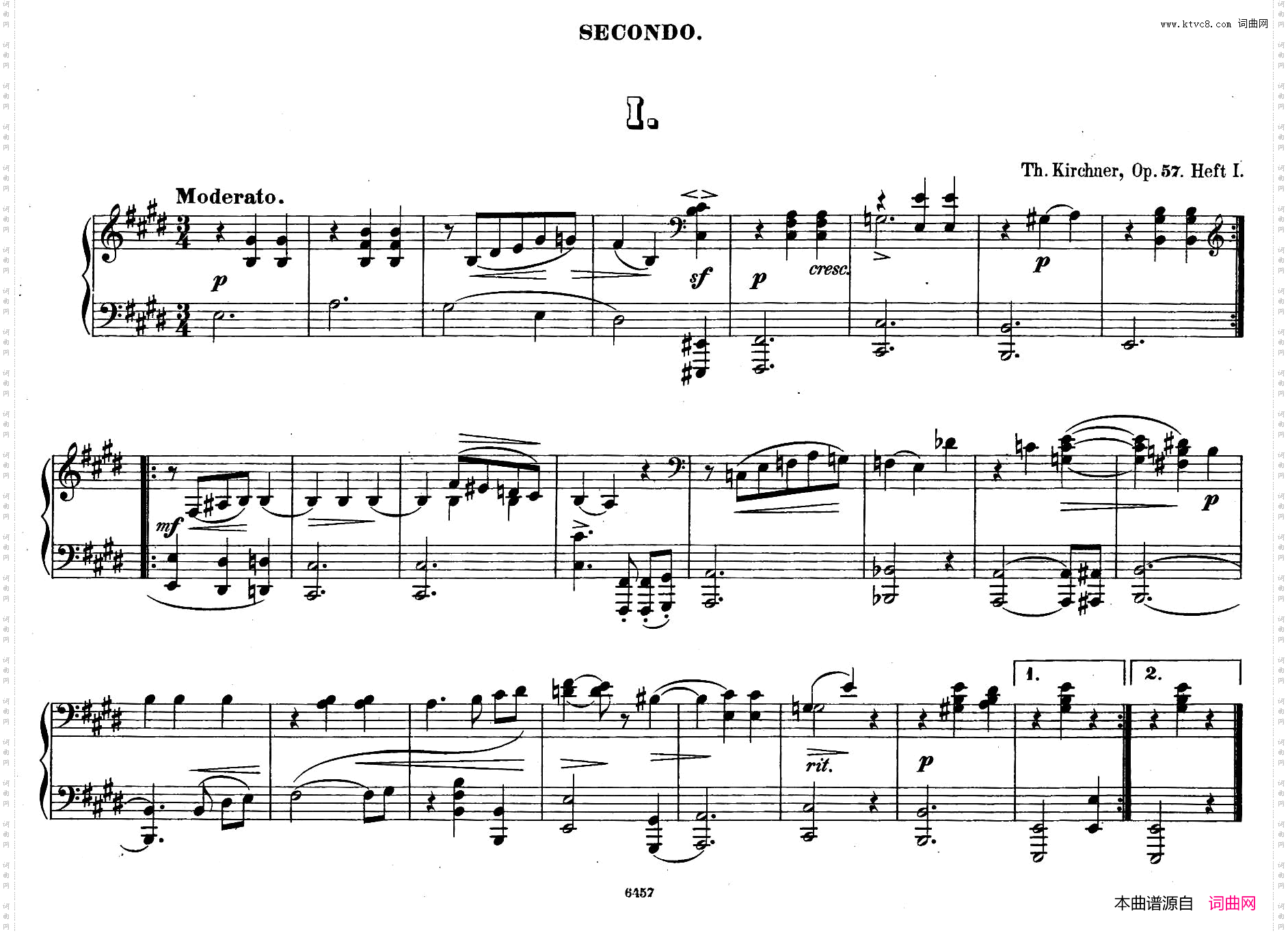 ZwolfOriginal-CompositionenfurPianofortezu4HandenOp.5712首四手联弹小品·1_Zwolf Original-Compositionen fur Pianoforte zu 4 Handen Op.5712首四手联弹小品·1