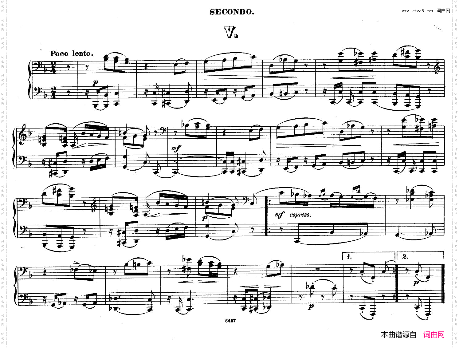 ZwolfOriginal-CompositionenfurPianofortezu4HandenOp.5712首四手联弹小品·5_Zwolf Original-Compositionen fur Pianoforte zu 4 Handen Op.5712首四手联弹小品·5