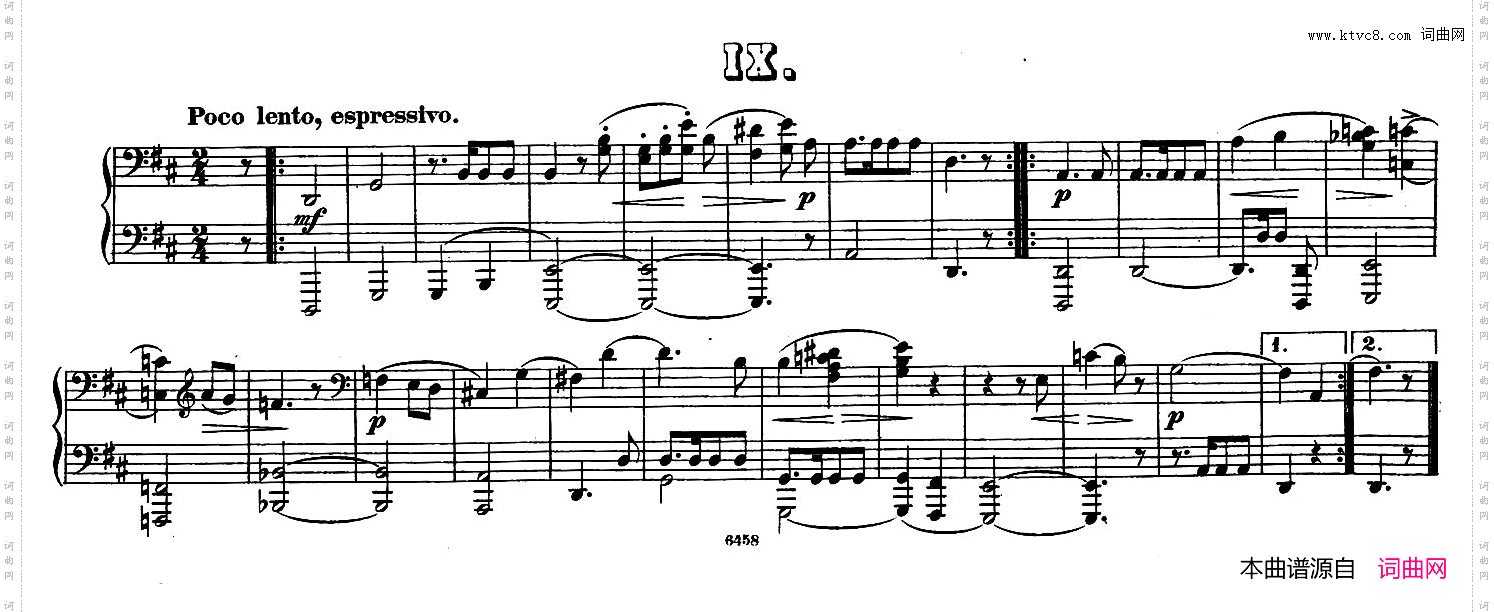 ZwolfOriginal-CompositionenfurPianofortezu4HandenOp.5712首四手联弹小品·9_Zwolf Original-Compositionen fur Pianoforte zu 4 Handen Op.5712首四手联弹小品·9