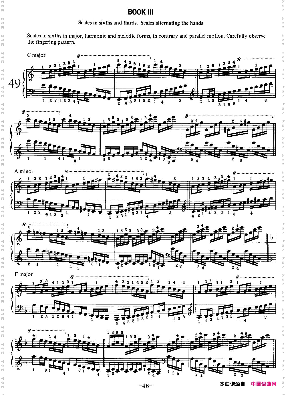 TechnicalExercisesS.146李斯特钢琴技巧练习BOOKⅢ_Technical Exercises S.146李斯特钢琴技巧练习 BOOKⅢ