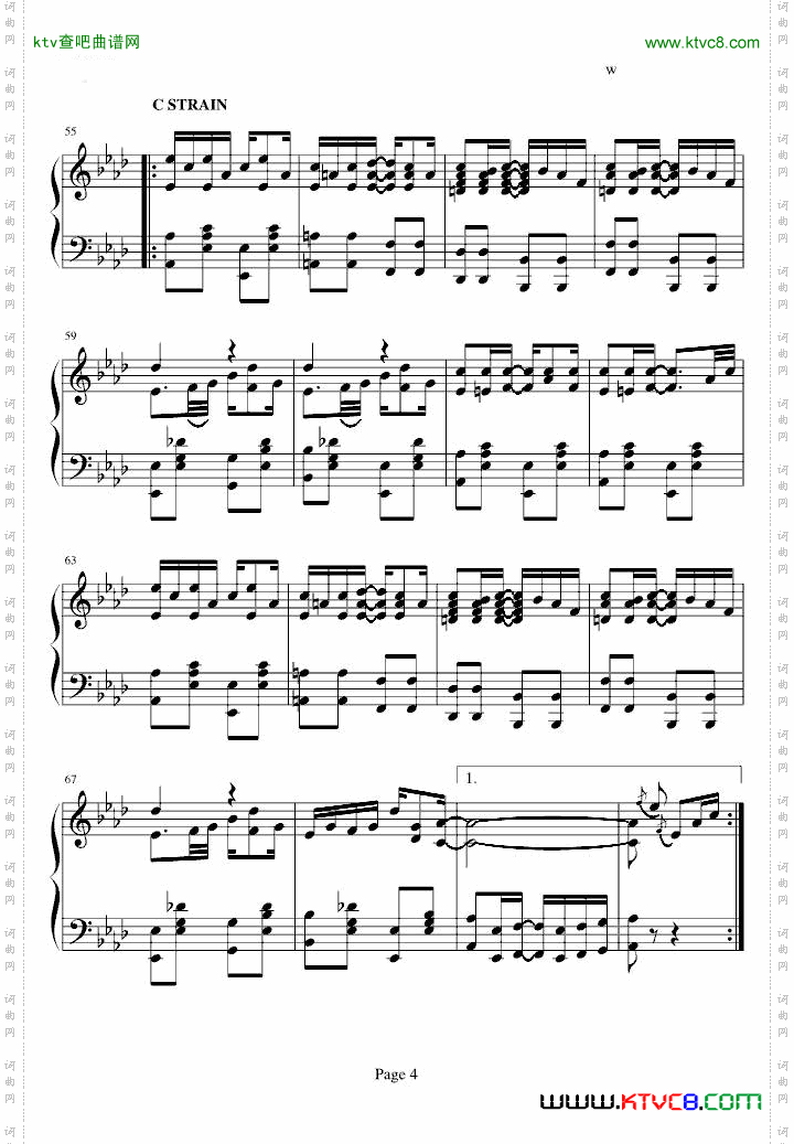 《PeacherineRag》，斯科特·乔普林ScottJoplin海上钢琴师插曲