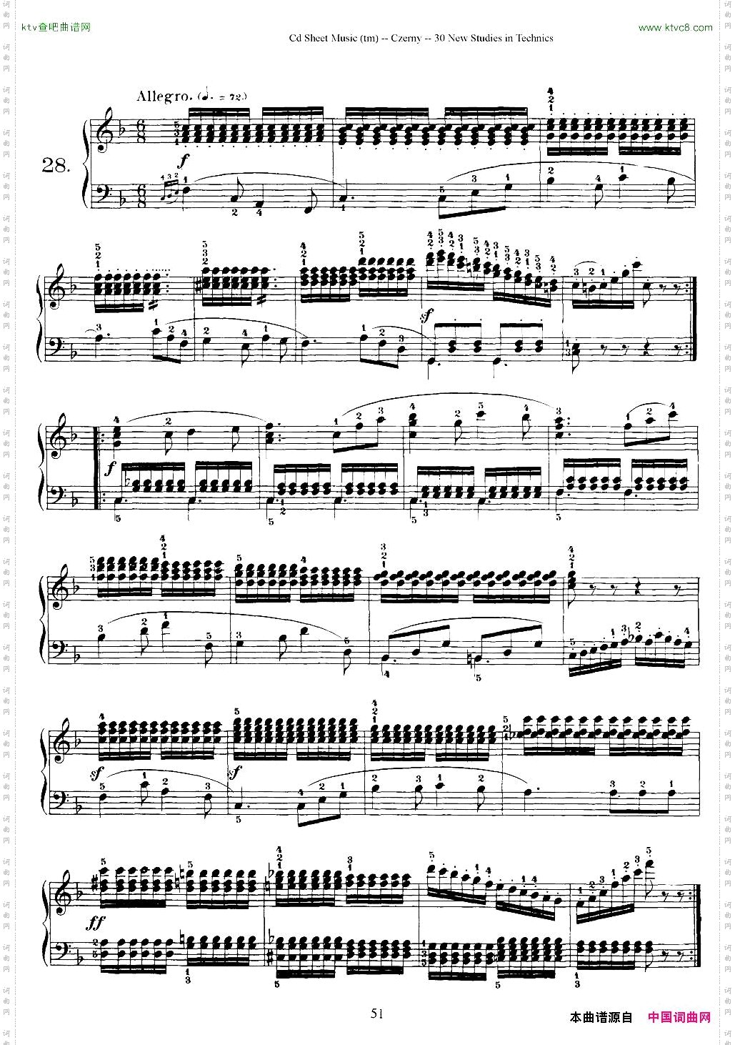 Czerny-30NewStudies-28车尔尼Op849-30首练习曲