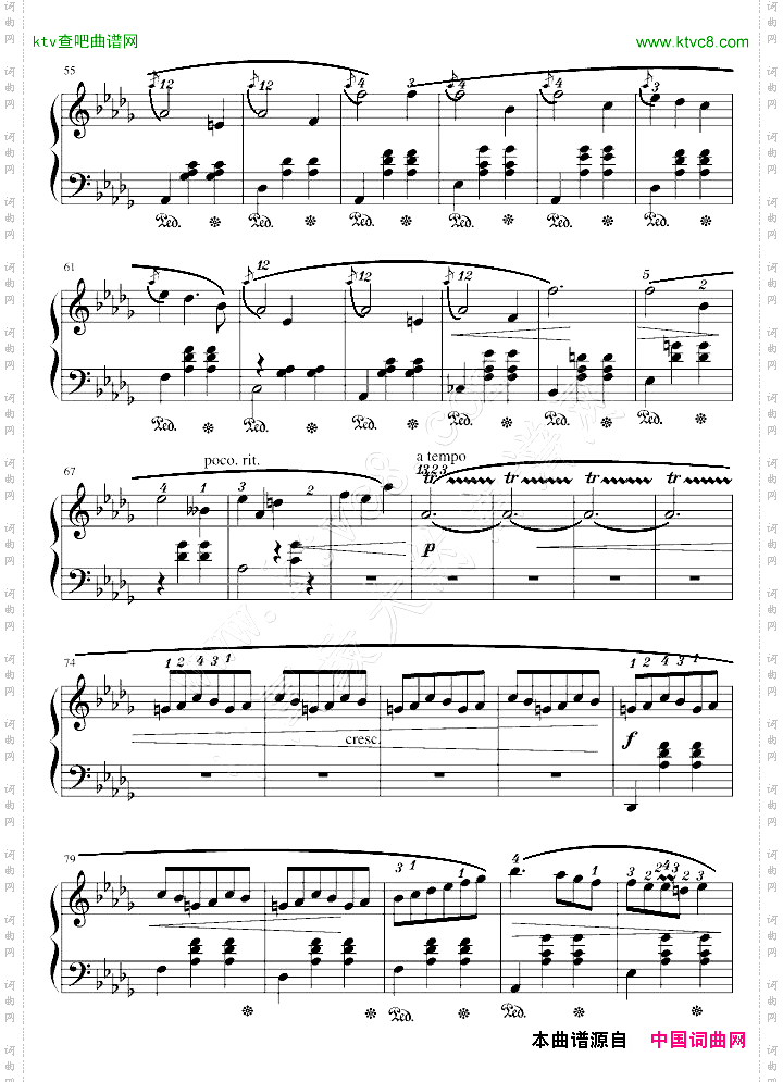 华丽的降D大调圆舞曲-小狗
