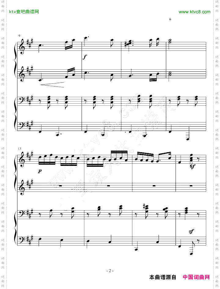 《匈牙利舞曲第5号》四手联弹