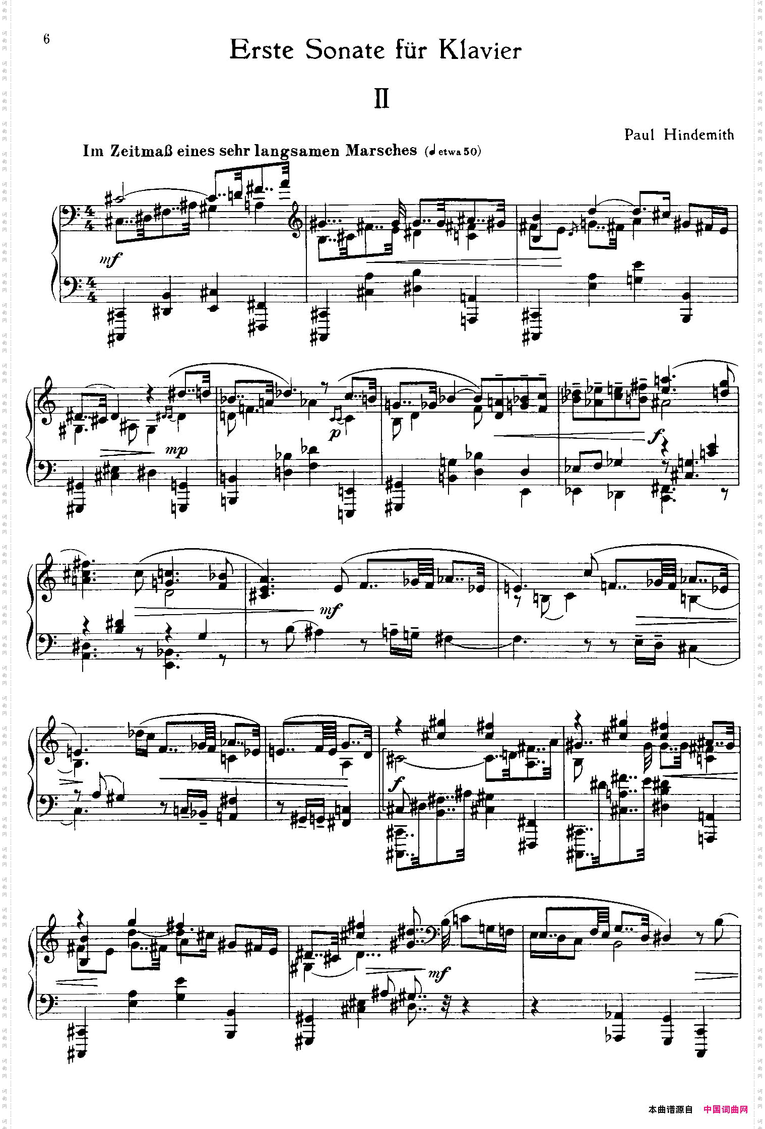 PianoSonataNo.1第一钢琴奏鸣曲·Ⅱ_Piano Sonata No.1第一钢琴奏鸣曲·Ⅱ
