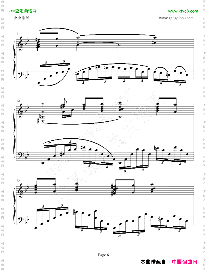 RachmaninoffG小调前奏曲.op.23No.5