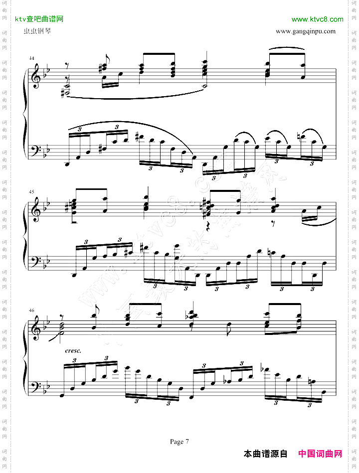 RachmaninoffG小调前奏曲.op.23No.5