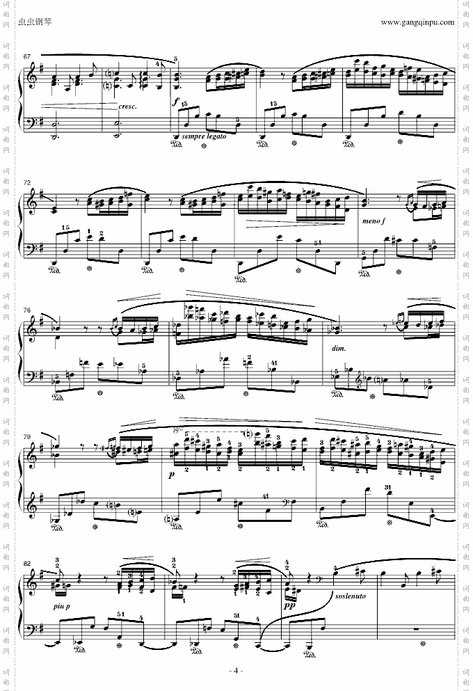 肖邦-G大调夜曲