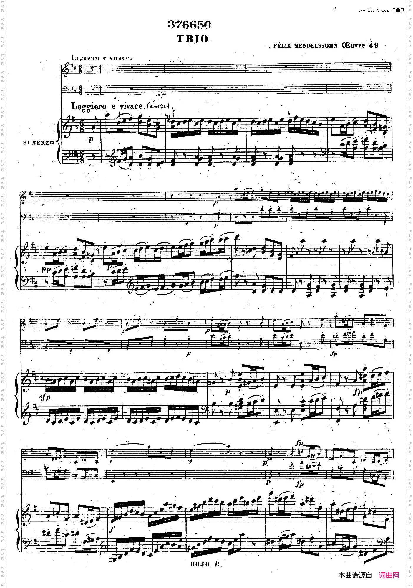 PianoTrioNo.1indMinorOp.49d小调第一钢琴三重奏·第三乐章_Piano Trio No.1 in d Minor Op.49d小调第一钢琴三重奏·第三乐章