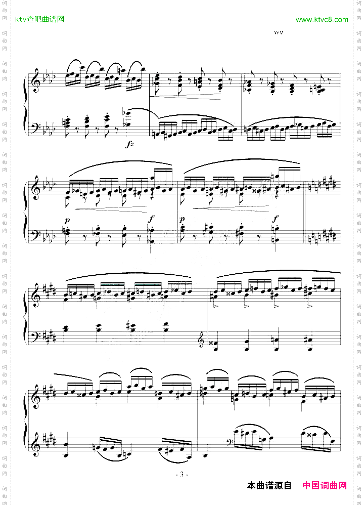 肖邦练习曲-EtudeOP.10NO.4
