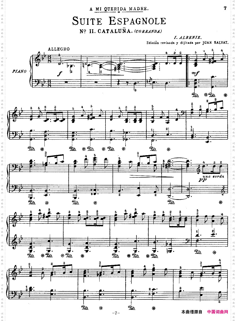 SuiteEspanolaOp.47西班牙组曲·Ⅱ_Suite Espanola Op.47西班牙组曲·Ⅱ