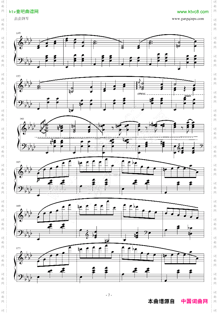 降A大调圆舞曲