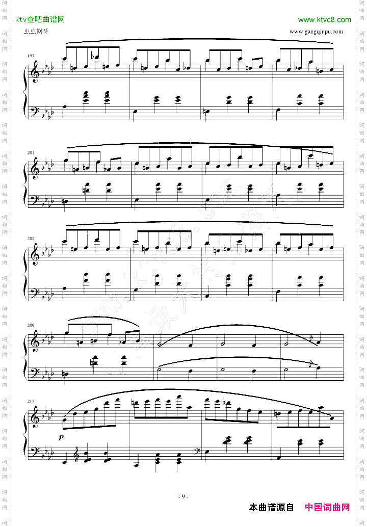 降A大调圆舞曲