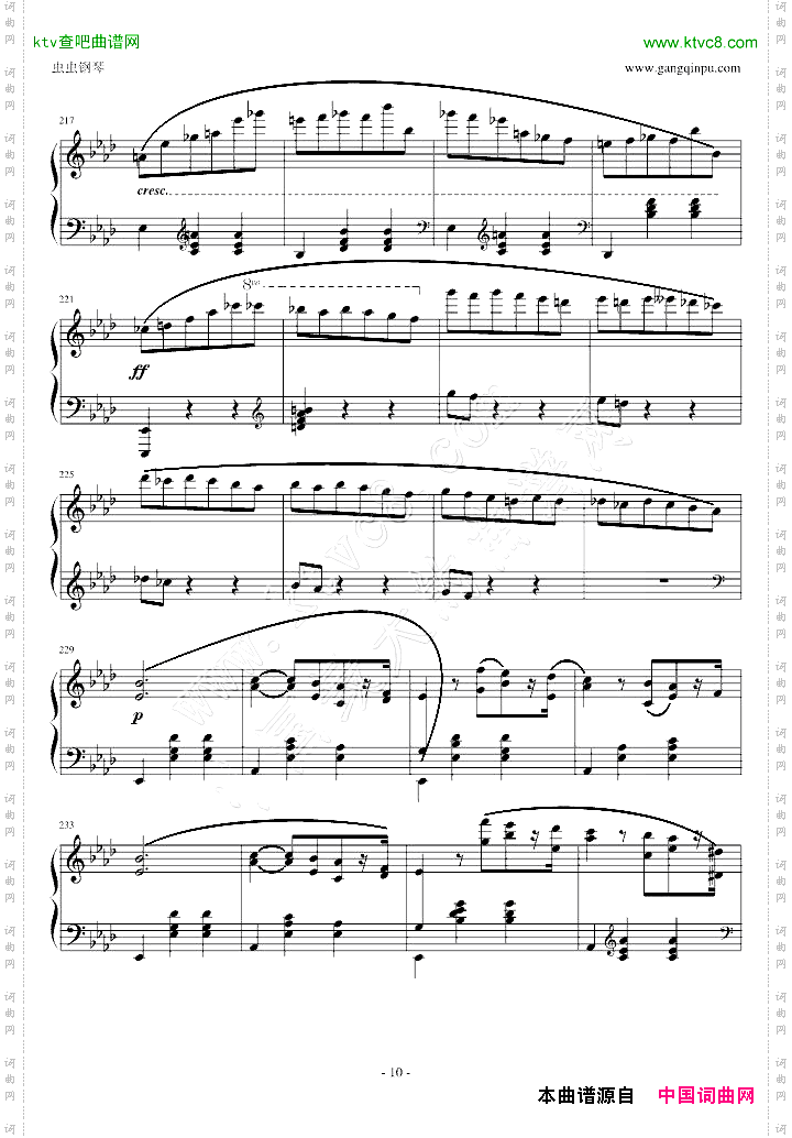 降A大调圆舞曲
