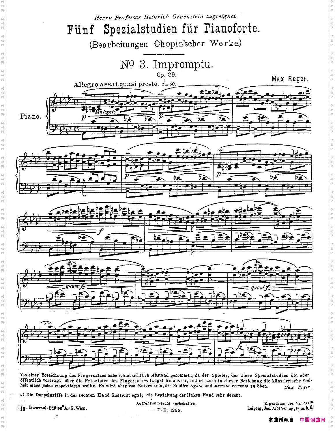 FiveSpecialStudiesafterChopin5首肖邦练习曲·3_Five Special Studies after Chopin5首肖邦练习曲·3