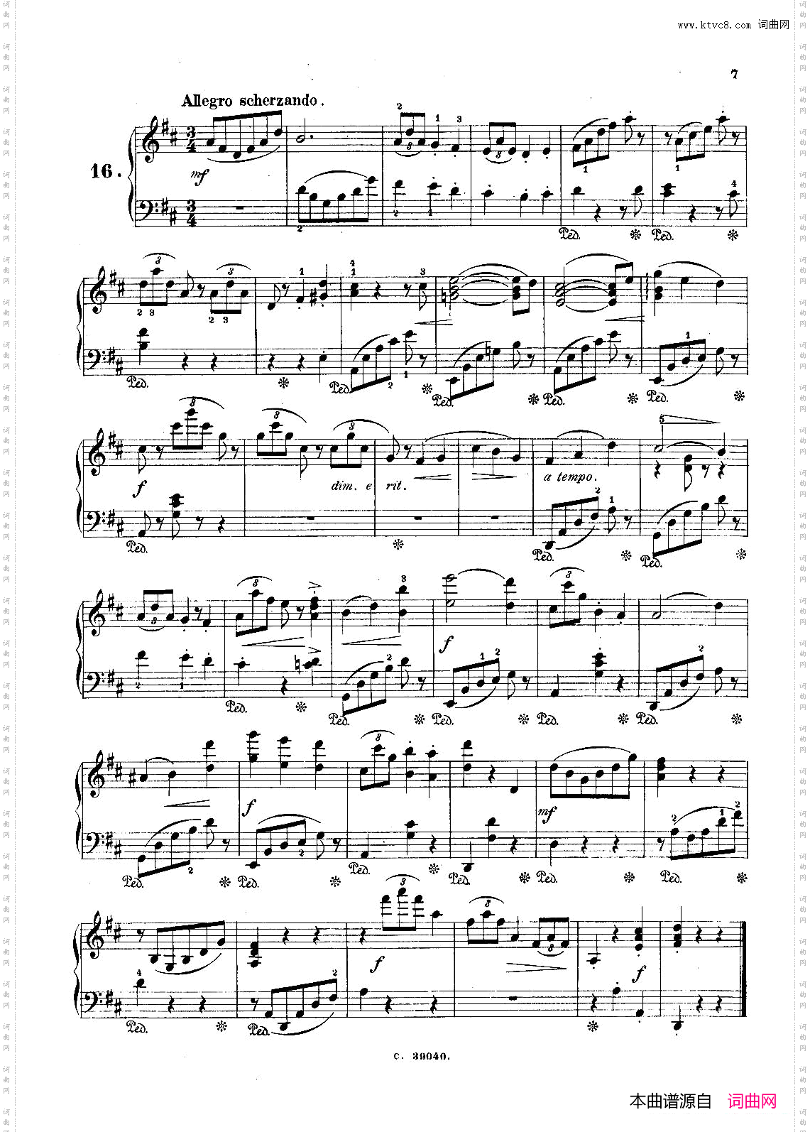 36EtudesRhythmiquesetMelodiquesOp.10536首节奏与旋律练习曲16—20_36 Etudes Rhythmiques et Melodiques Op.10536首节奏与旋律练习曲 16—20