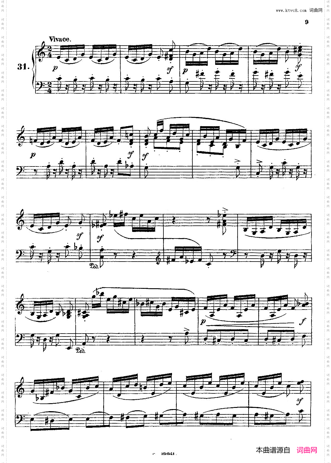 36EtudesRhythmiquesetMelodiquesOp.10536首节奏与旋律练习曲31—36_36 Etudes Rhythmiques et Melodiques Op.10536首节奏与旋律练习曲 31—36