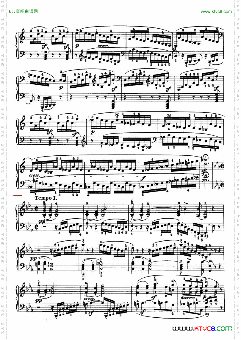 第十三钢琴奏鸣曲-Op.27No.1