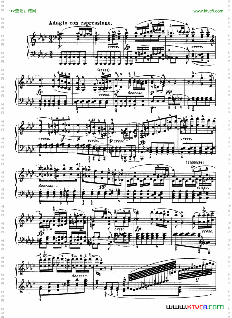 第十三钢琴奏鸣曲-Op.27No.1
