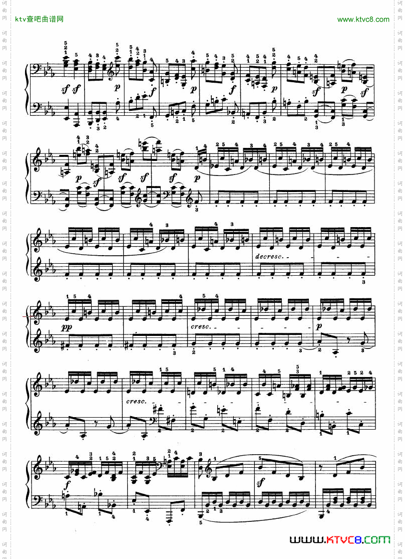 第十三钢琴奏鸣曲-Op.27No.1