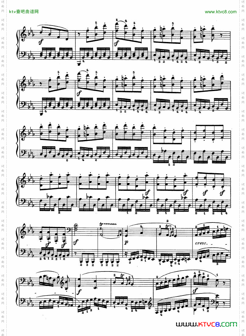 第十三钢琴奏鸣曲-Op.27No.1