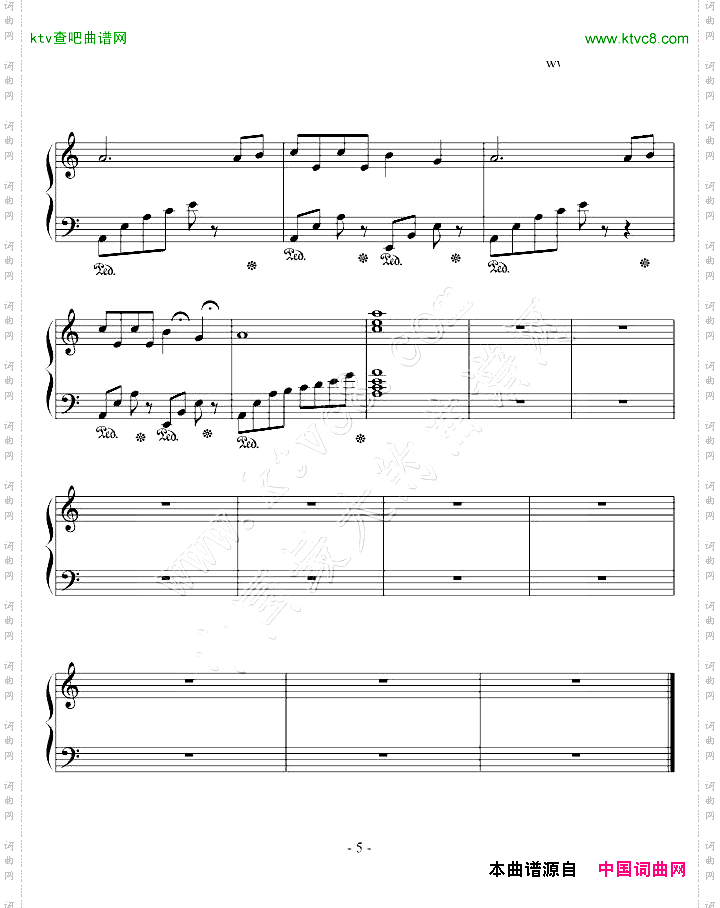 童年简易演奏版--班德瑞钢琴经典作品
